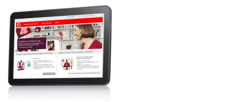 Vodafone lança serviço de conferência web