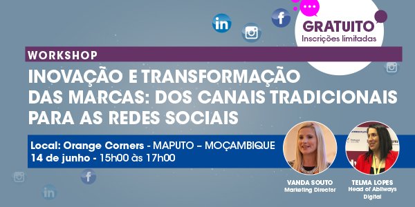 IFE by Abilways dá formação sobre Inovação das marcas nas Redes Sociais em Moçambique