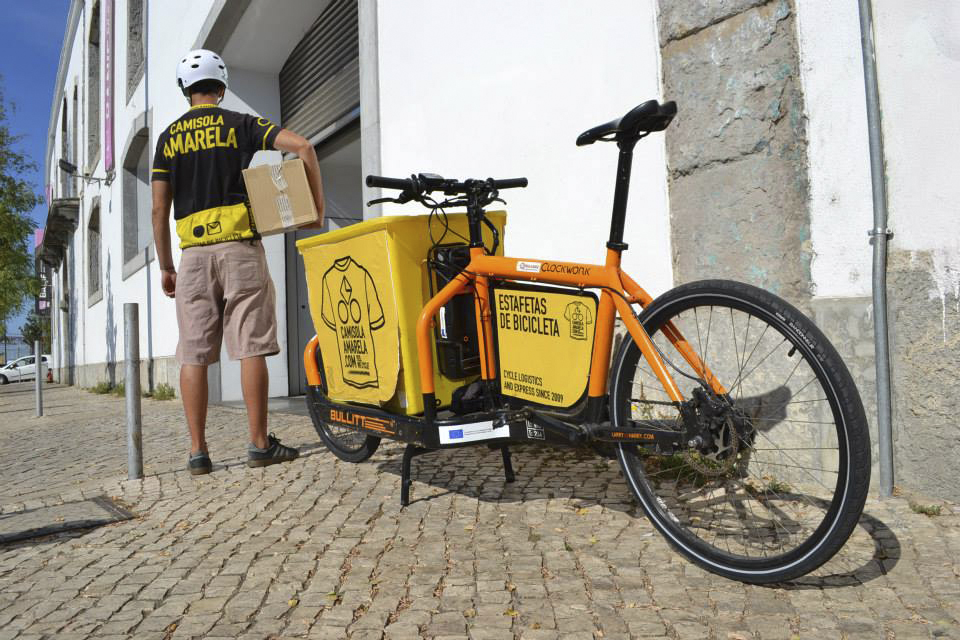 Entregas em bicicleta