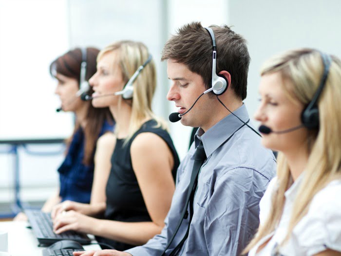 contact center operadores de call center