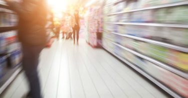 corredor de supermercado Distribuicao Hoje
