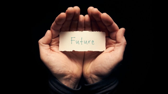 futuro mãos