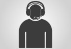 operador de call center icone