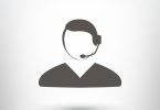 operador de call center julho  ilustração