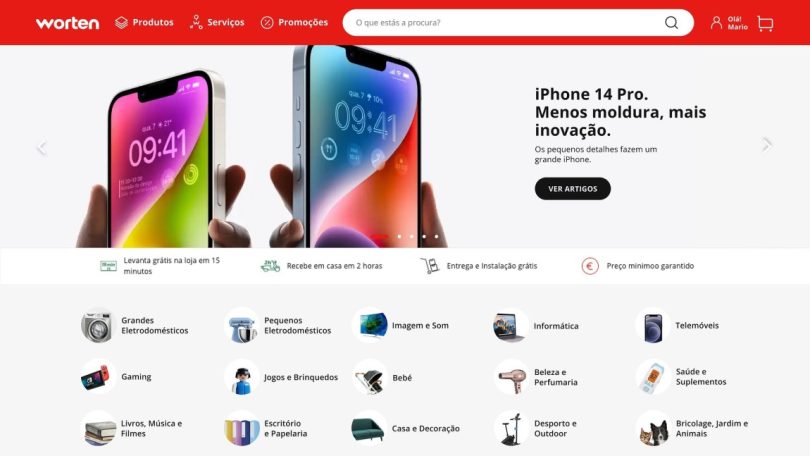 Worten apresenta novo site para reforçar o e-commerce
