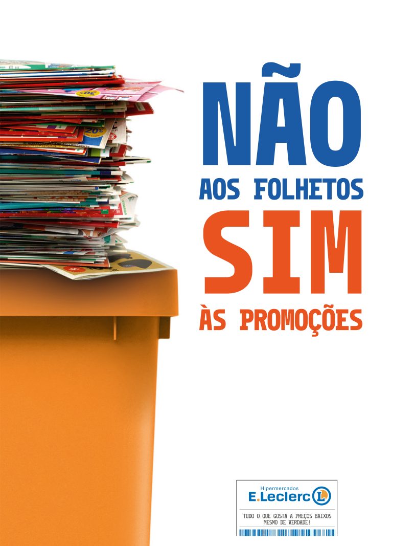 E.Leclerc redução folhetos