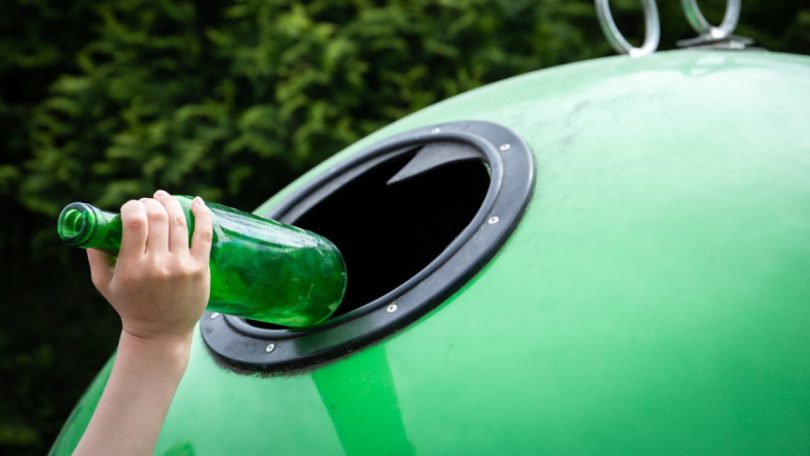 Reciclagem do vidro aquém das restantes embalagens