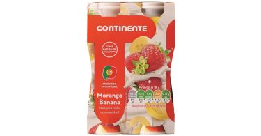Continente elimina tampas plásticas dos iogurtes líquidos