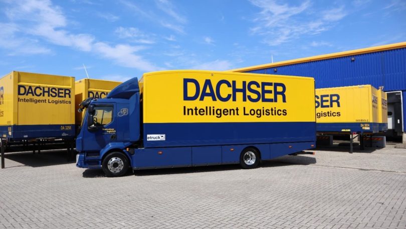 Dachser estreia primeiros camiões elétricos na operação dos Países Baixos