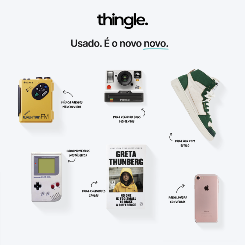 thingle - app portuguesa segunda mão