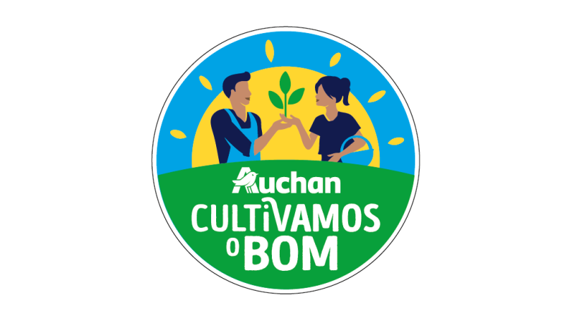 Auchan apresenta selo 'Cultivamos o Bom'