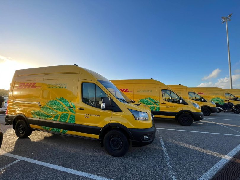 DHL Express adiciona 44 viaturas elétricas à sua frota operacional 